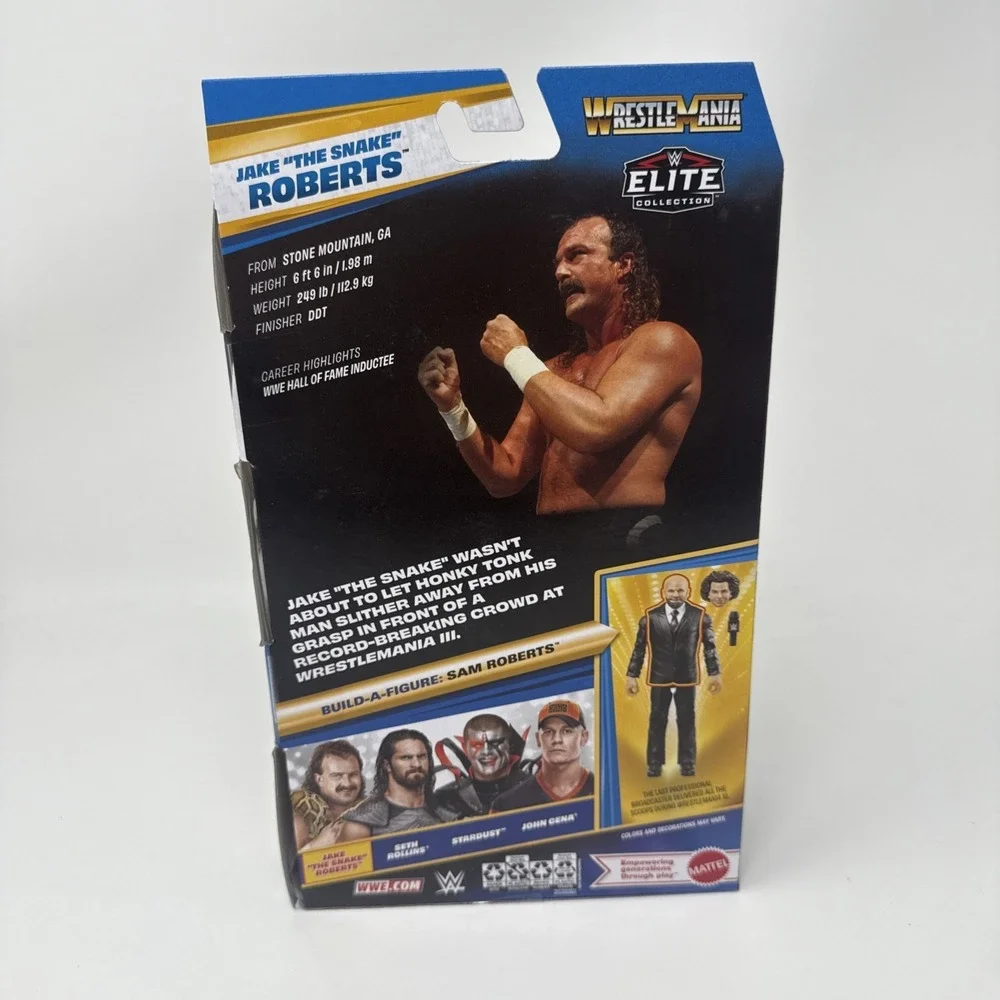 Mattel WWE Wrestlemania Elite 2026 Jake 